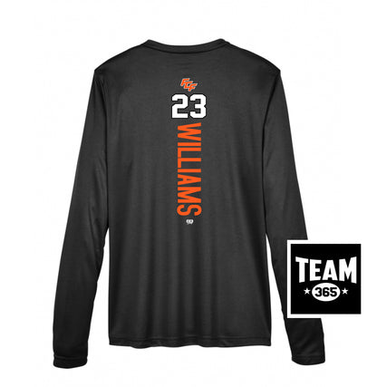 Team 365 TT11WL Women's Zone Performance Long-Sleeve T-Shirt - FCF Flight Baseball