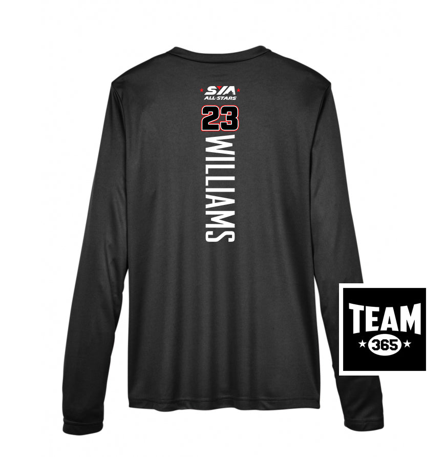 Team 365 TT11WL Women's Zone Performance Long-Sleeve T-Shirt - SYA All-Stars