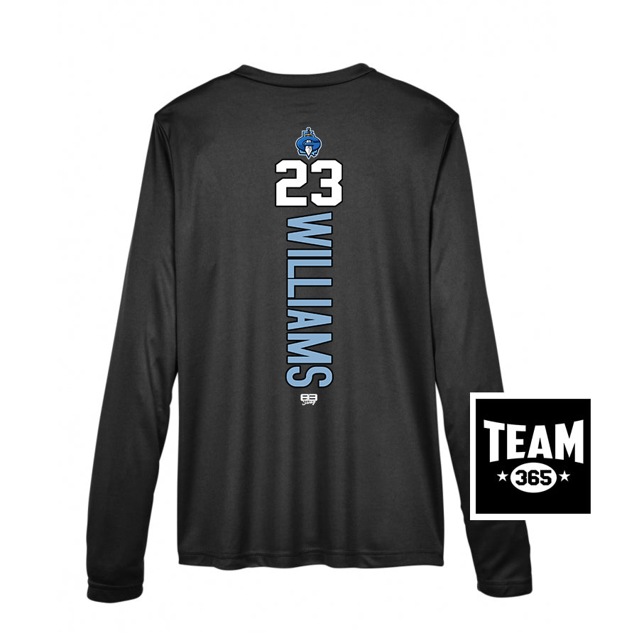 Team 365 TT11WL Women's Zone Performance Long-Sleeve T-Shirt - Georgia Titans Elite Baseball