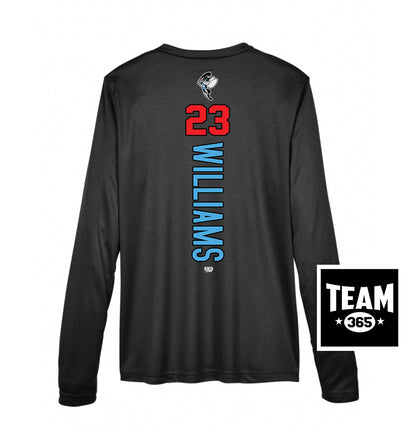 Team 365 TT11WL Women's Zone Performance Long-Sleeve T-Shirt - NBC Gnats Baseball
