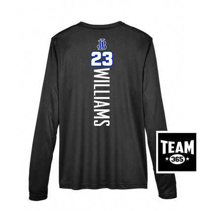 Team 365 TT11WL Women's Zone Performance Long-Sleeve T-Shirt - Jax Beach Baseball