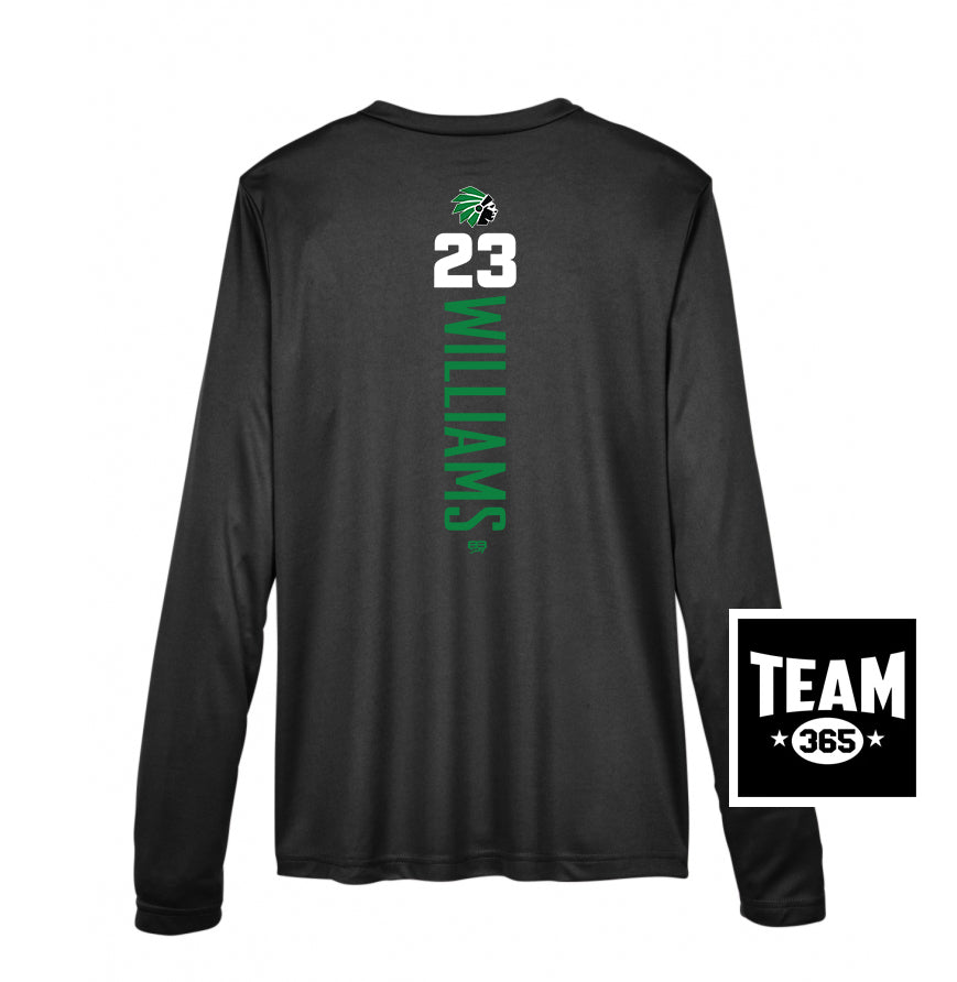 Team 365 TT11WL Women's Zone Performance Long-Sleeve T-Shirt - Hopatcong Warriors Football