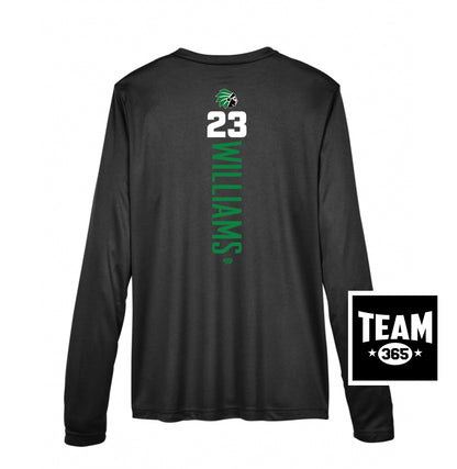 Team 365 TT11WL Women's Zone Performance Long-Sleeve T-Shirt - Hopatcong Warriors Football