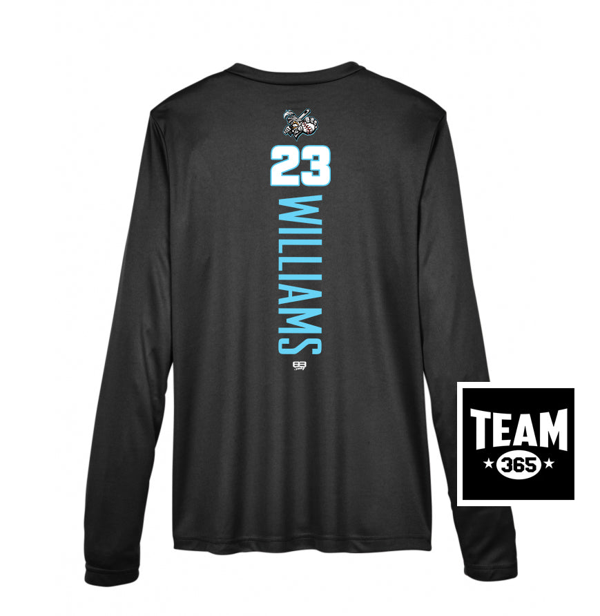 Team 365 TT11WL Women's Zone Performance Long-Sleeve T-Shirt - Knights Baseball