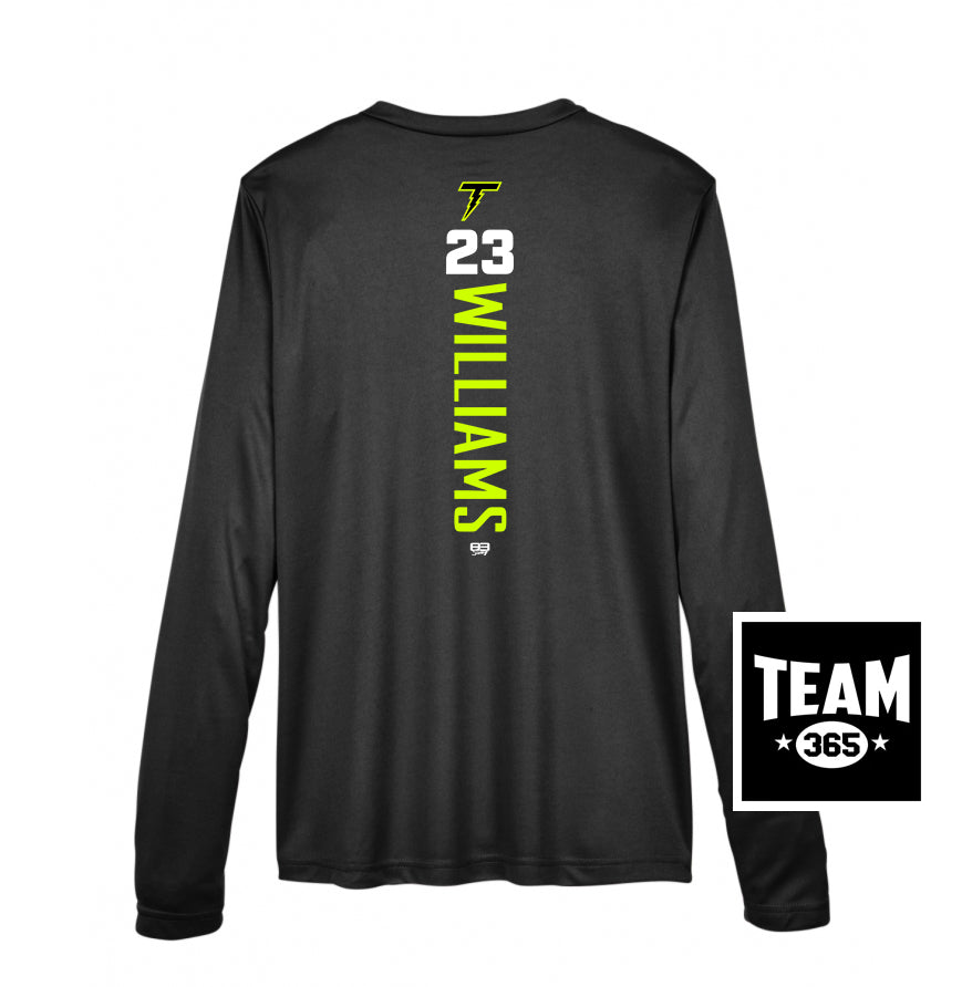Team 365 TT11WL Women's Zone Performance Long-Sleeve T-Shirt - Ponte Vedra Thunder Baseball