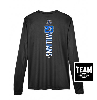 Team 365 TT11WL Women's Zone Performance Long-Sleeve T-Shirt - LBK Outlaws Baseball
