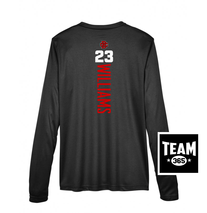 Team 365 TT11WL Women's Zone Performance Long-Sleeve T-Shirt - Creeks Baseball Club - CBC