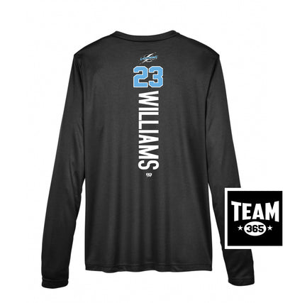 Team 365 TT11WL Women's Zone Performance Long-Sleeve T-Shirt - Lightning Premier Softball