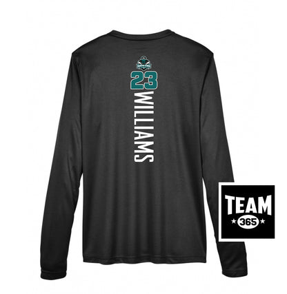 Team 365 TT11WL Women's Zone Performance Long-Sleeve T-Shirt - Diamond Dawgs Baseball