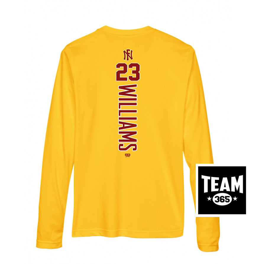 Team 365 TT11WL Women's Zone Performance Long-Sleeve T-Shirt - North Florida Tribe
