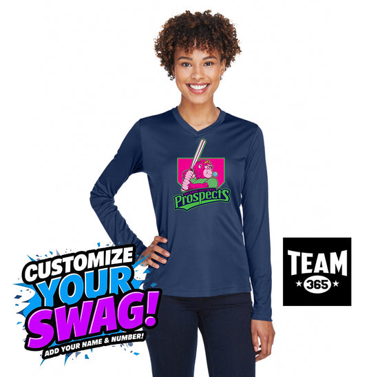 Team 365 TT11WL Women's Zone Performance Long-Sleeve T-Shirt - OSP Gorilla Queens Softball