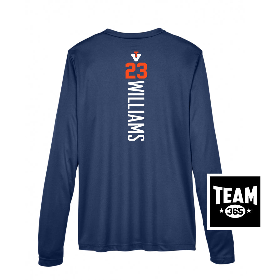 Team 365 TT11WL Women's Zone Performance Long-Sleeve T-Shirt - Team Virginia Baseball