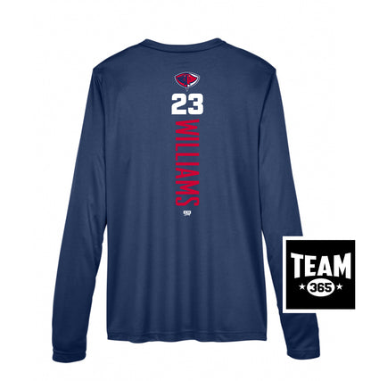 Team 365 TT11WL Women's Zone Performance Long-Sleeve T-Shirt - Pasco Stingers Baseball