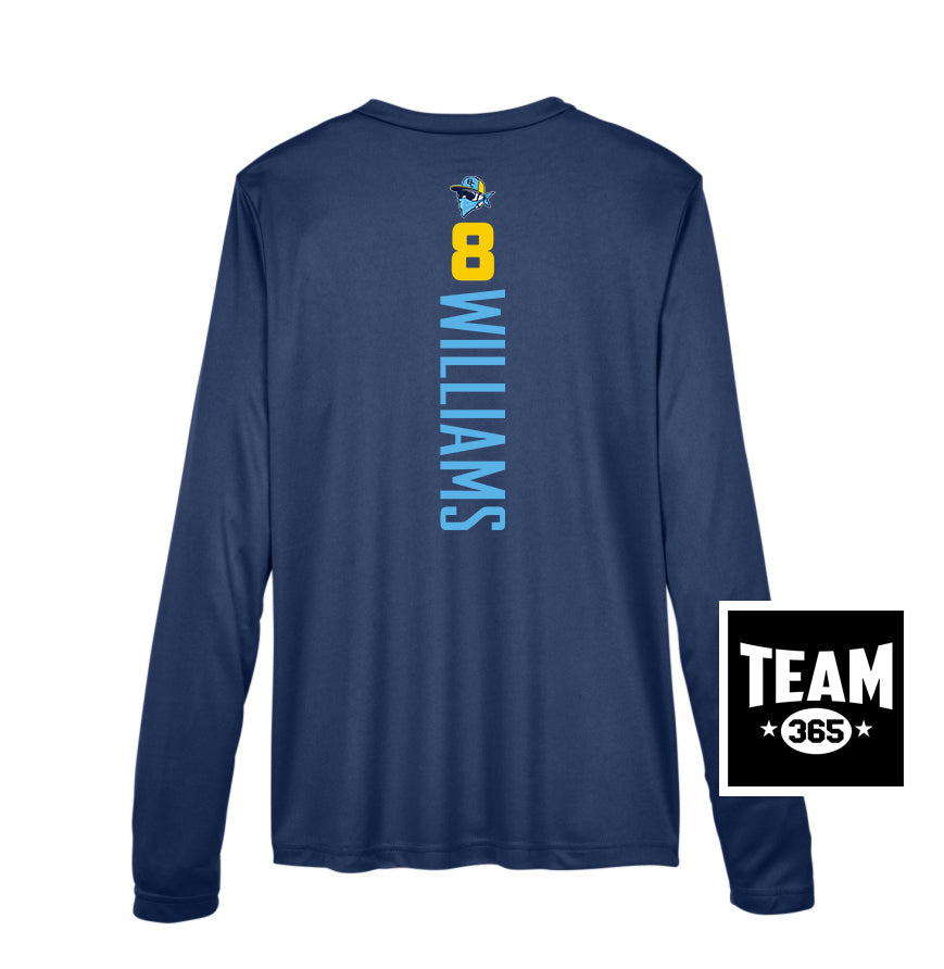 Team 365 TT11WL Women's Zone Performance Long-Sleeve T-Shirt - Bold City Bandits Baseball