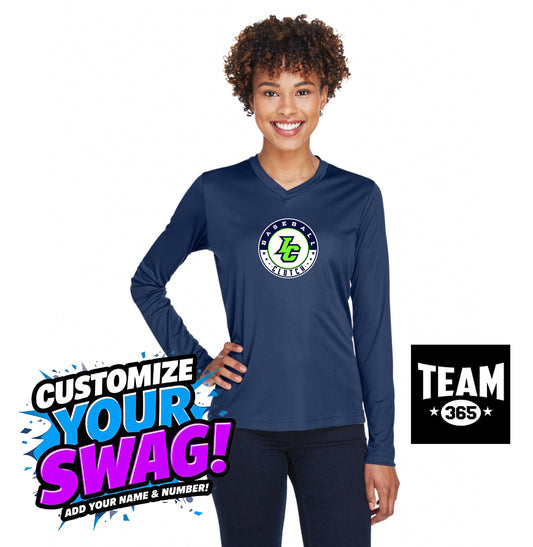 Team 365 TT11WL Women's Zone Performance Long-Sleeve T-Shirt - Indy Clutch Baseball