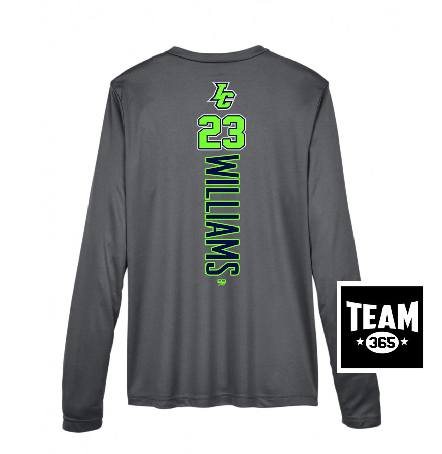 Team 365 TT11WL Women's Zone Performance Long-Sleeve T-Shirt - Indy Clutch Baseball
