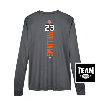Team 365 TT11WL Women's Zone Performance Long-Sleeve T-Shirt - FCF Flight Baseball