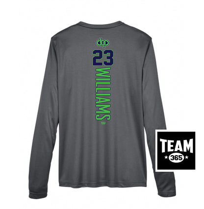 Team 365 TT11WL Women's Zone Performance Long-Sleeve T-Shirt - OBP Swamp Kings
