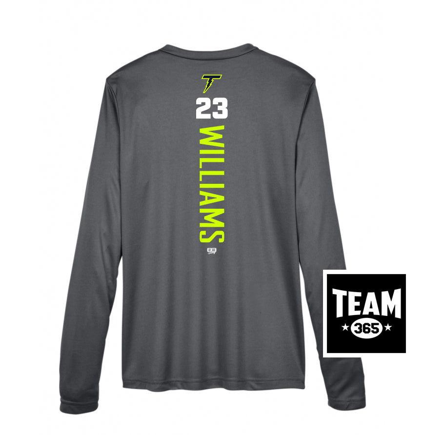 Team 365 TT11WL Women's Zone Performance Long-Sleeve T-Shirt - Ponte Vedra Thunder Baseball