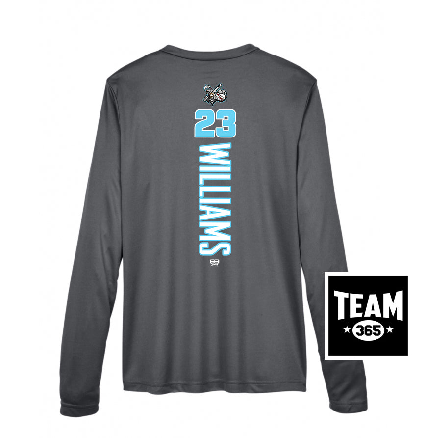 Team 365 TT11WL Women's Zone Performance Long-Sleeve T-Shirt - Knights Baseball