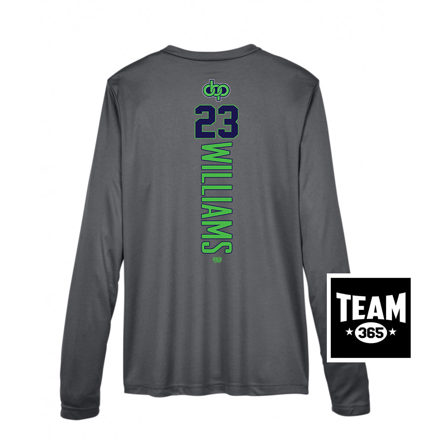 Team 365 TT11WL Women's Zone Performance Long-Sleeve T-Shirt - OBP Gorilla Kings