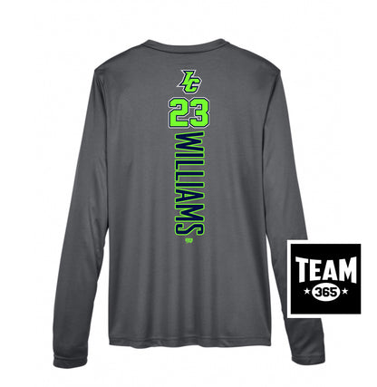 Team 365 TT11WL Women's Zone Performance Long-Sleeve T-Shirt - Indy Clutch Baseball