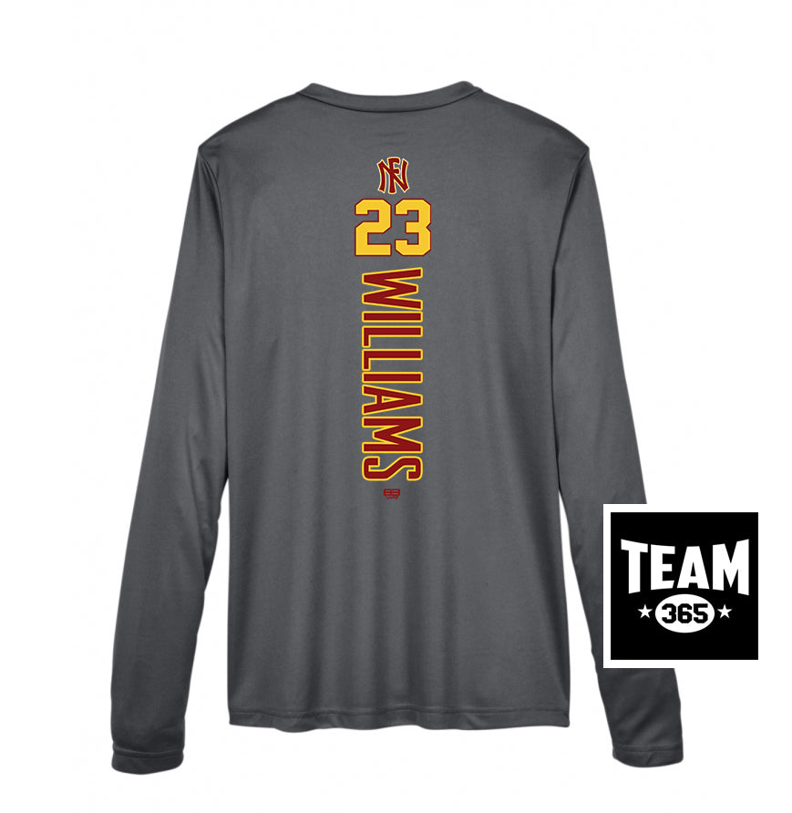 Team 365 TT11WL Women's Zone Performance Long-Sleeve T-Shirt - North Florida Tribe