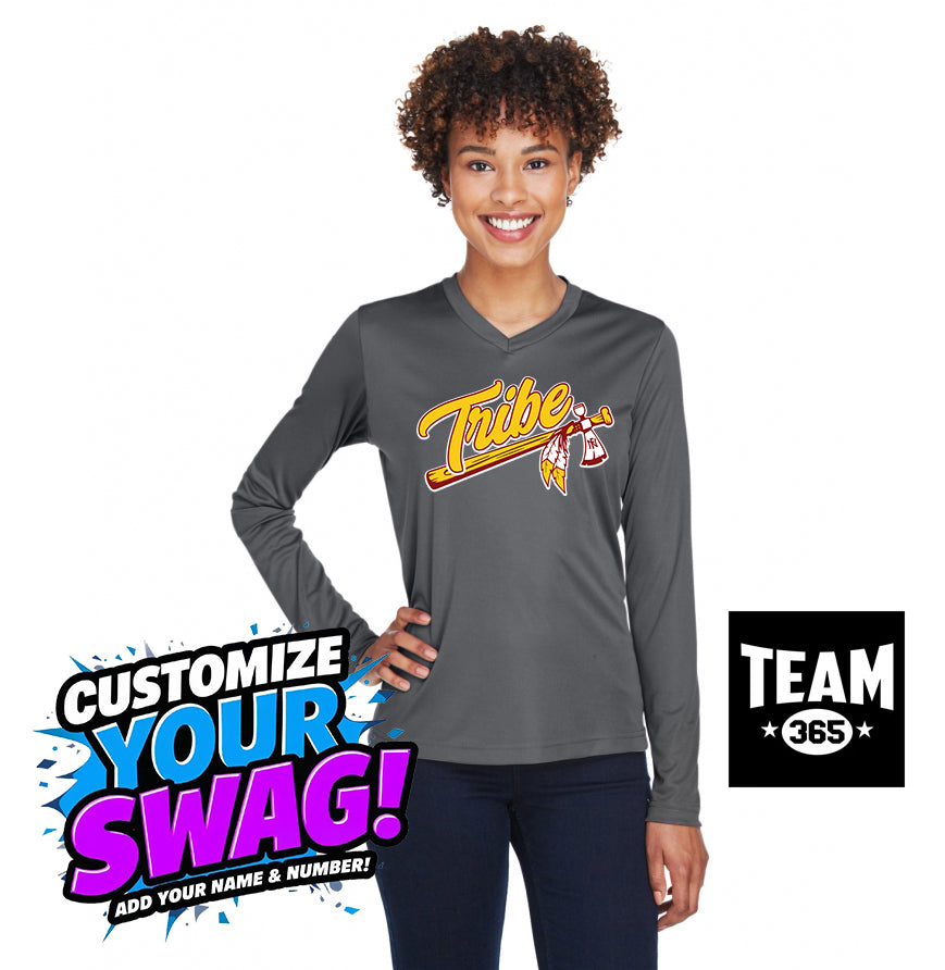 Team 365 TT11WL Women's Zone Performance Long-Sleeve T-Shirt - North Florida Tribe