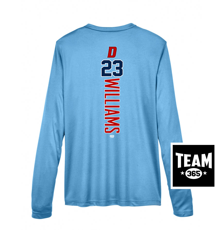 Team 365 TT11WL Women's Zone Performance Long-Sleeve T-Shirt - North Florida Dynasty