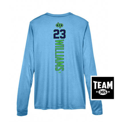 Team 365 TT11WL Women's Zone Performance Long-Sleeve T-Shirt - OBP War Hogs