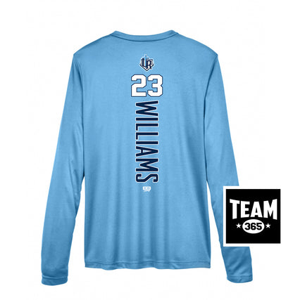 Team 365 TT11WL Women's Zone Performance Long-Sleeve T-Shirt - Reign Baseball