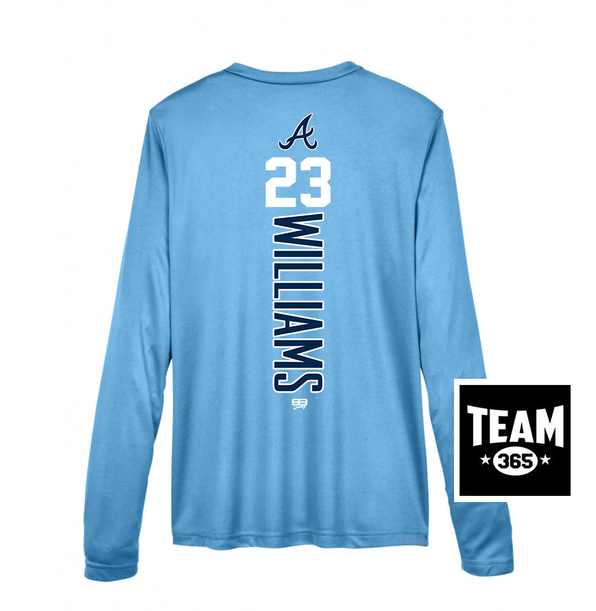 Team 365 TT11WL Women's Zone Performance Long-Sleeve T-Shirt - Aces Baseball