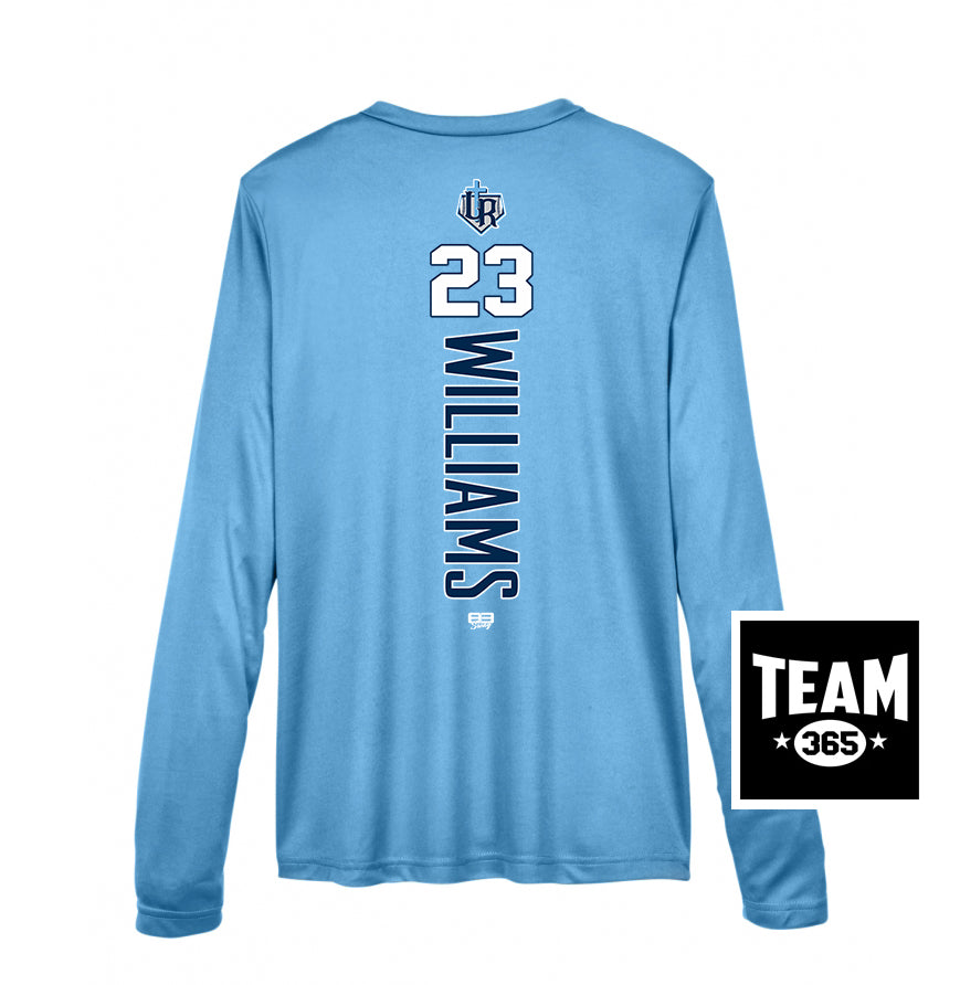 Team 365 TT11WL Women's Zone Performance Long-Sleeve T-Shirt - Reign Baseball