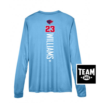Team 365 TT11WL Women's Zone Performance Long-Sleeve T-Shirt - Pasco Stingers Baseball