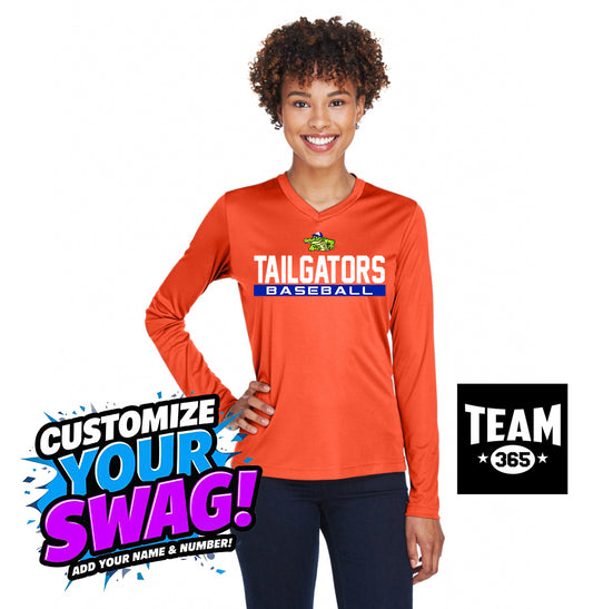 Team 365 TT11WL Women's Zone Performance Long-Sleeve T-Shirt - Palatka TailGators Baseball