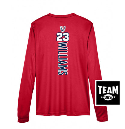 Team 365 TT11WL Women's Zone Performance Long-Sleeve T-Shirt - Orlando Lions Baseball