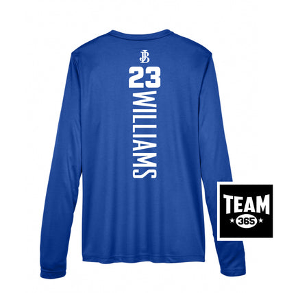 Team 365 TT11WL Women's Zone Performance Long-Sleeve T-Shirt - Jax Beach Baseball