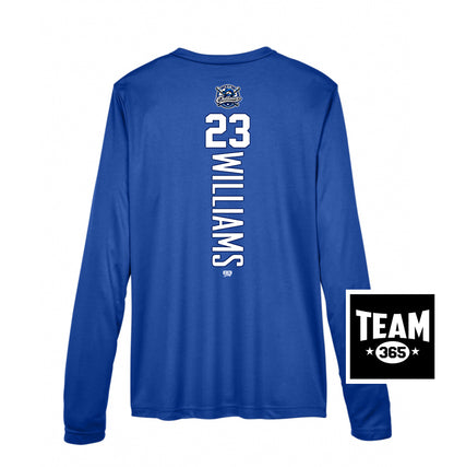 Team 365 TT11WL Women's Zone Performance Long-Sleeve T-Shirt - LBK Outlaws Baseball