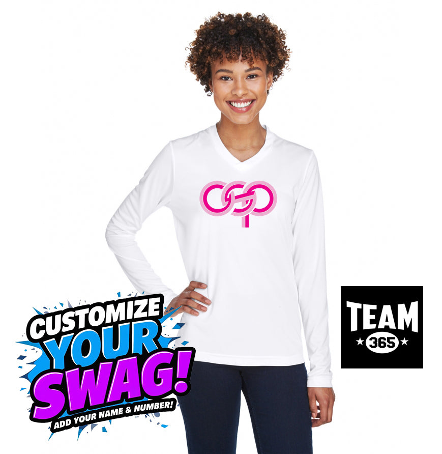 Team 365 TT11WL Women's Zone Performance Long-Sleeve T-Shirt - OSP Gorilla Queens Softball