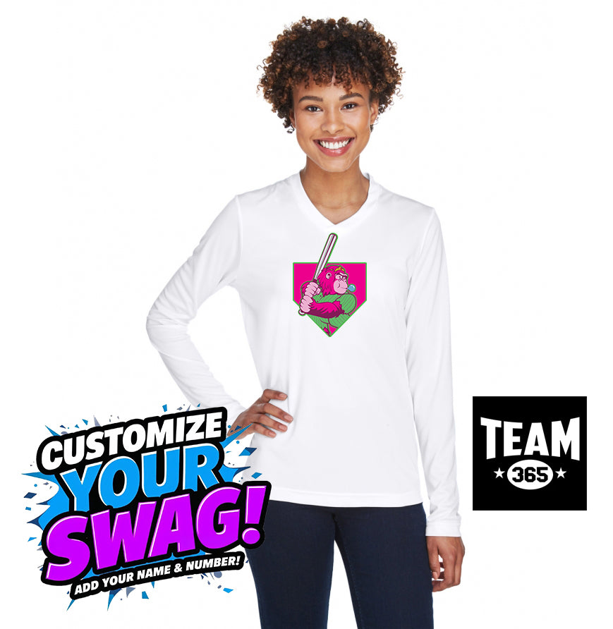 Team 365 TT11WL Women's Zone Performance Long-Sleeve T-Shirt - OSP Gorilla Queens Softball