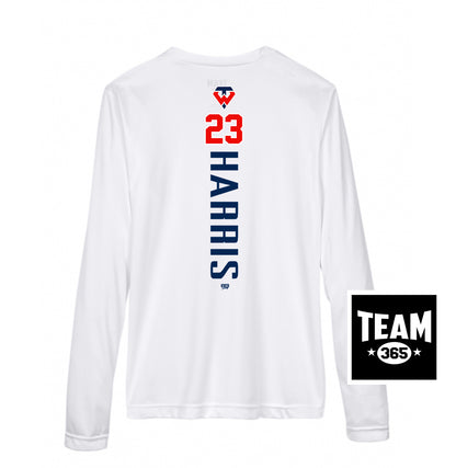 Team 365 TT11WL Women's Zone Performance Long-Sleeve T-Shirt - Tampa Warriors Baseball