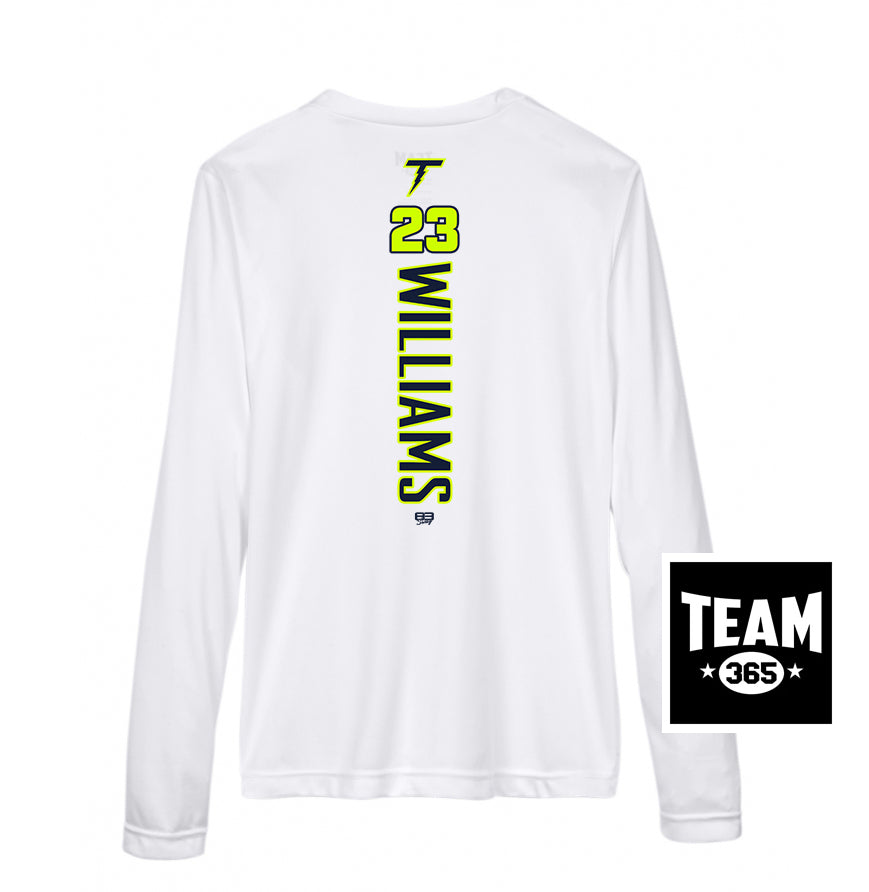 Team 365 TT11WL Women's Zone Performance Long-Sleeve T-Shirt - Ponte Vedra Thunder Baseball