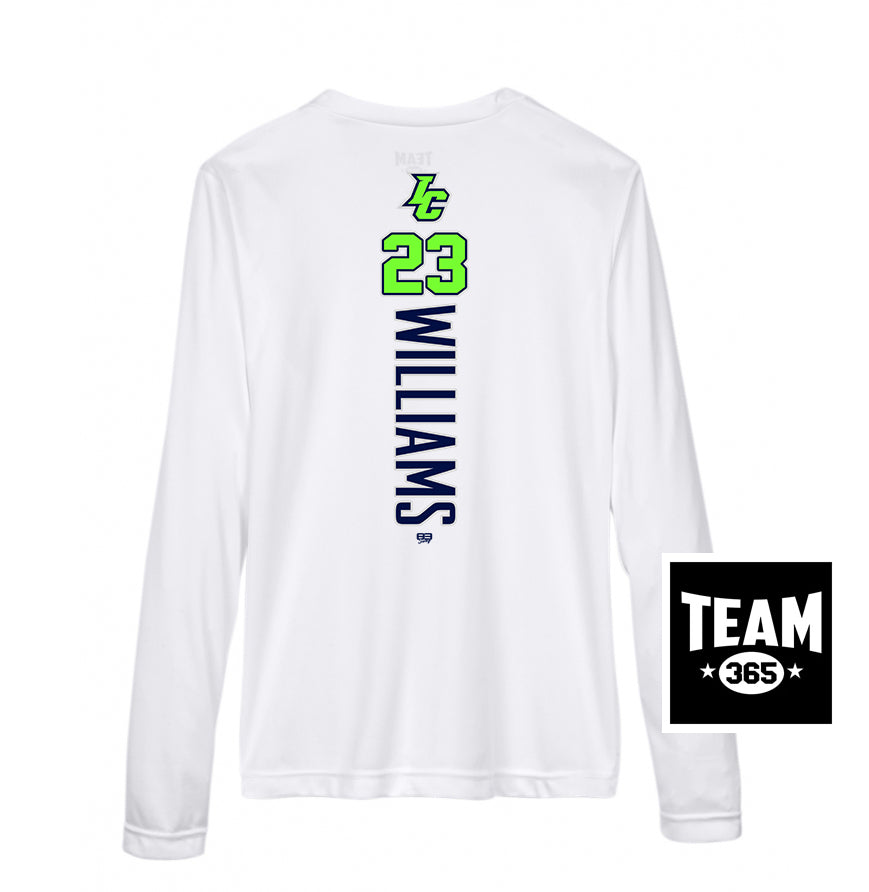 Team 365 TT11WL Women's Zone Performance Long-Sleeve T-Shirt - Indy Clutch Baseball