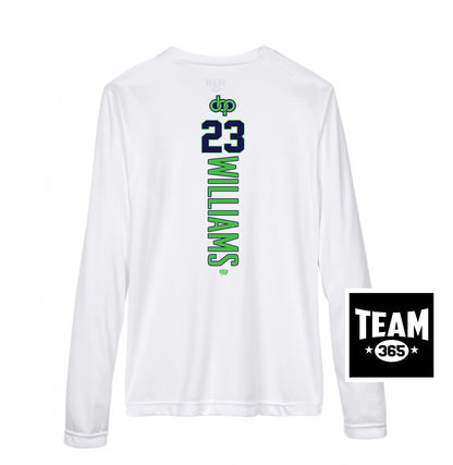 Team 365 TT11WL Women's Zone Performance Long-Sleeve T-Shirt - OBP Swamp Kings