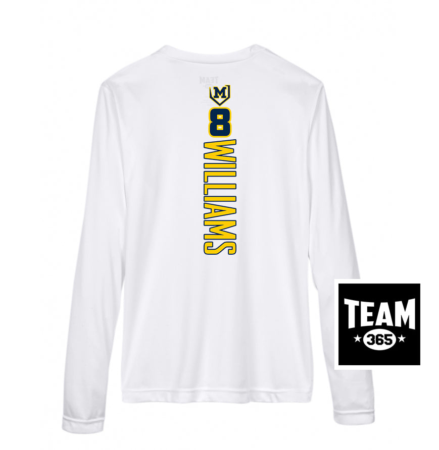 Team 365 TT11WL Women's Zone Performance Long-Sleeve T-Shirt - Midland Bandits Baseball