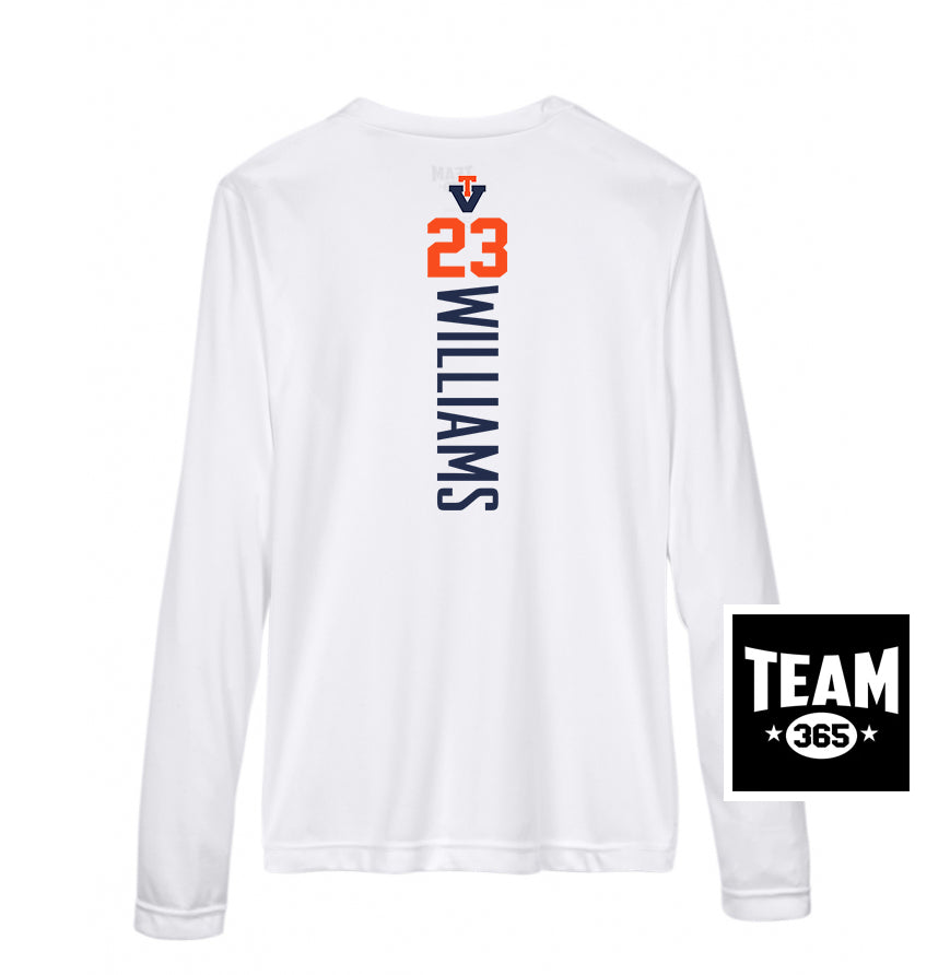 Team 365 TT11WL Women's Zone Performance Long-Sleeve T-Shirt - Team Virginia Baseball