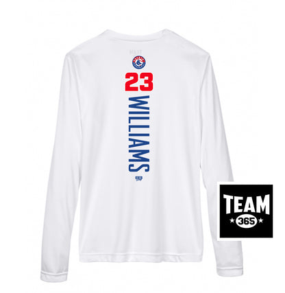 Team 365 TT11WL Women's Zone Performance Long-Sleeve T-Shirt - Talkin' Baseball