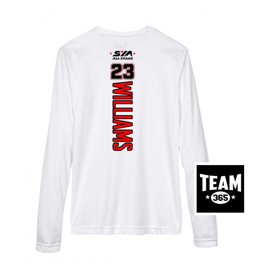 Team 365 TT11WL Women's Zone Performance Long-Sleeve T-Shirt - SYA All-Stars