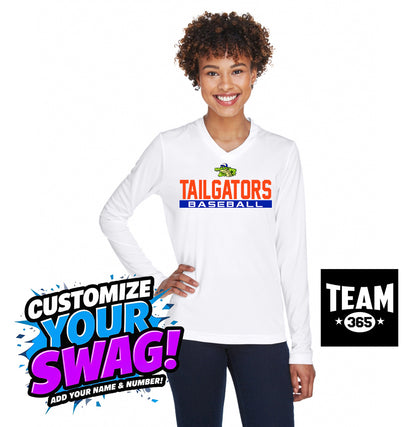 Team 365 TT11WL Women's Zone Performance Long-Sleeve T-Shirt - Palatka TailGators Baseball