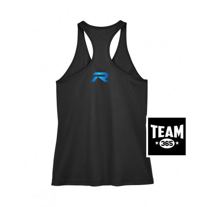 Team 365 TT11WRC Women's Zone Performance Racerback Tank - R Software & Consulting